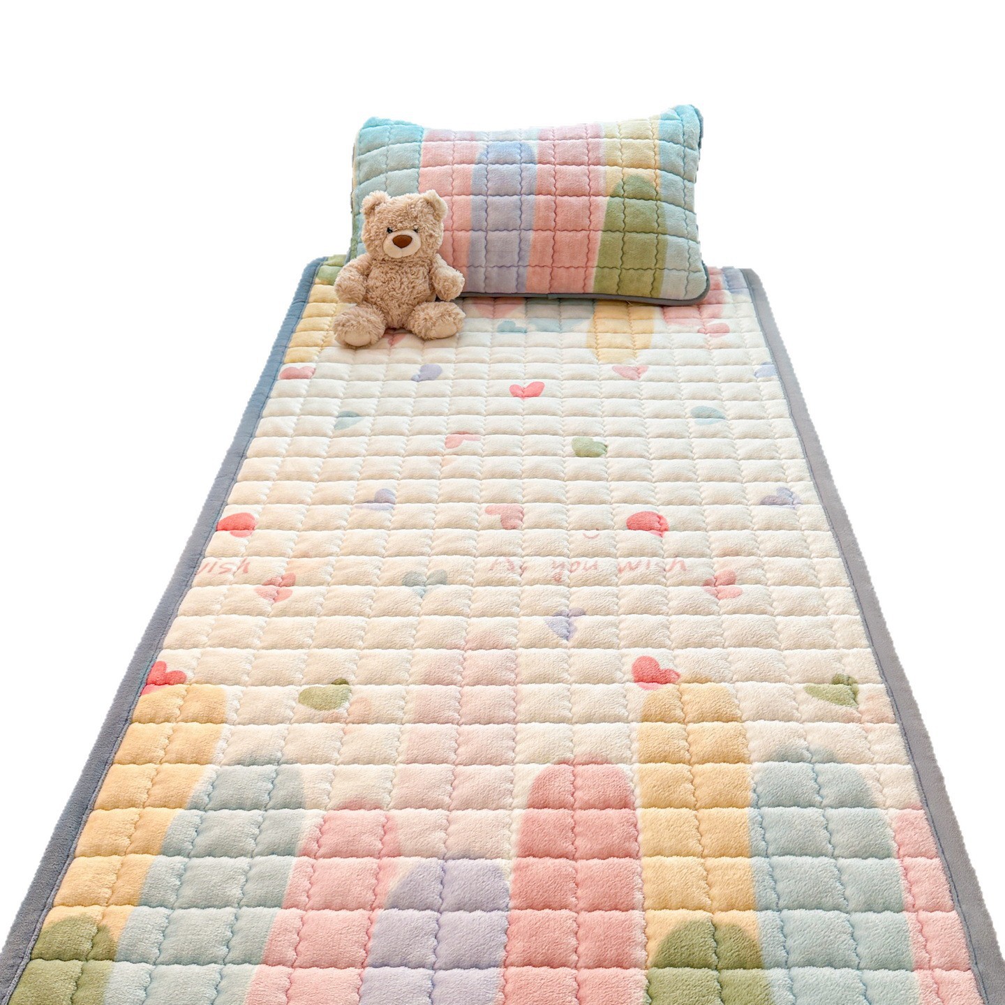colcha de invierno más mantas cama cama cama cama de leche estofado estofado hogar dormitorio estofado de estofado único para estudiantes