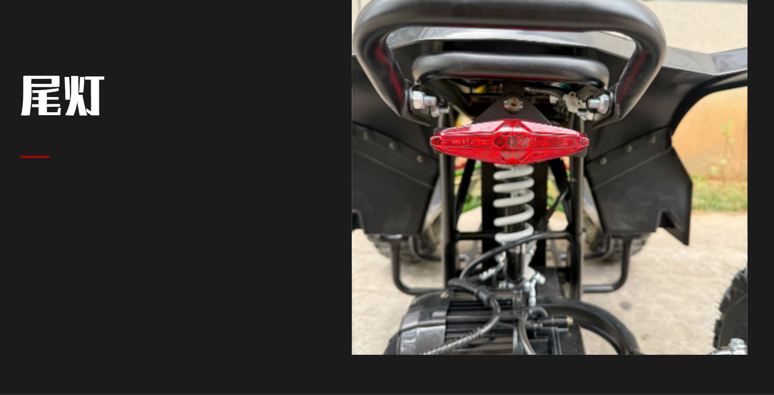 New Model Beach Bike Four-Wheel Off-Road Mini Motorcycle 48V500W Mountain All-Terrain Children's Electric Kids' Gasoline Vehicle