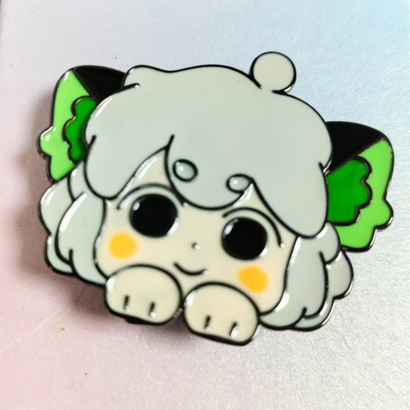 新品罗小黑晃晃转转亚克力徽章周边高品质轻奢胸针创意家居礼品|undefined