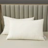Dielian Silk Pillow-Single Side Flat Pillow High Pillow-White