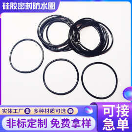 O型密封圈 防水硅胶彩色氟胶耐高温o型密封圈 耐磨耐油橡 胶油封