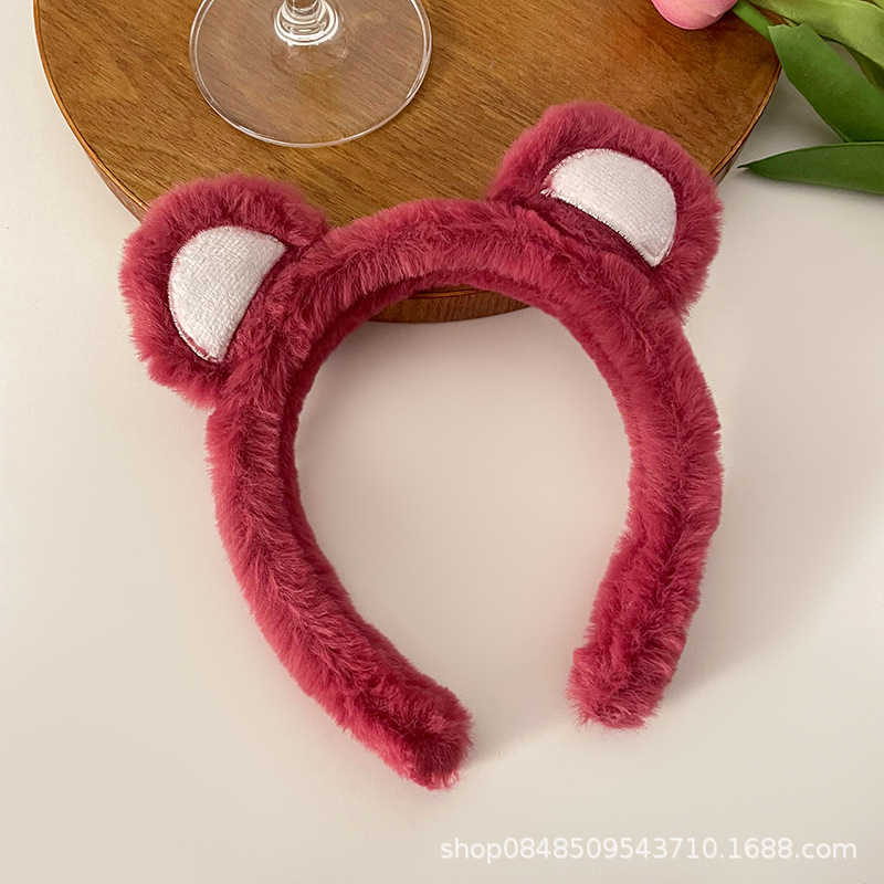 Oso rojo fresa