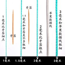 伞绳线 编织1mm4mm尼龙绳子聚乙烯绳g捆绑绳园艺绳大鹏绳吊蔓绳细
