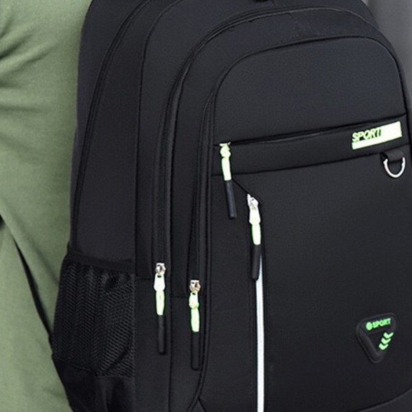 New Large-Capacity Outdoor Men's Backpack Multi-Layer Leisure Travel Wear-Resistant Business Computer Bag College Student Bag