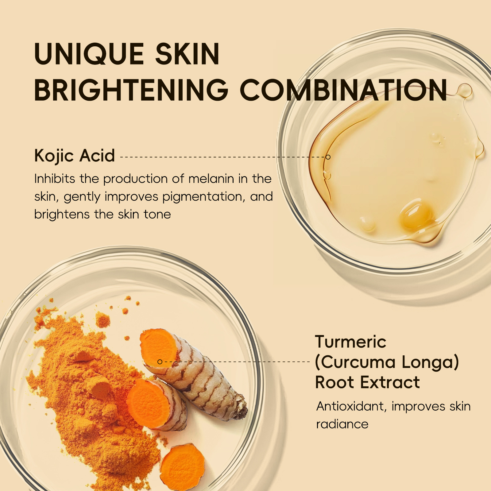 Cross-border new product LAIKOU Curic Acid Turmeric Soap 120g for cleansing facial skin and brightening complexion. Wholesale of facial soap undefined