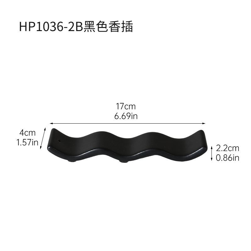 Socket de incienso de cerámica de viento de Wabiji sins, base de aromaterapia creativa para el hogar, inserto de incienso, adornos de soporte de incienso