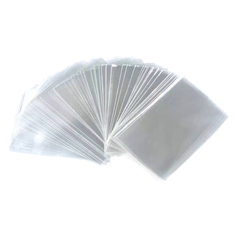 OPP bolsillo plano transparente bolsa de embalaje de plástico transparente boca recta embalaje para hornear pan tostado bolsa caramelo corbata bolsillo