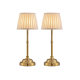Amazon Cross-border Charging Fabric Table Lamp Table Lamp Dining Table Atmosphere Lamp Table Lamp Bedside Nightlight Dimmable