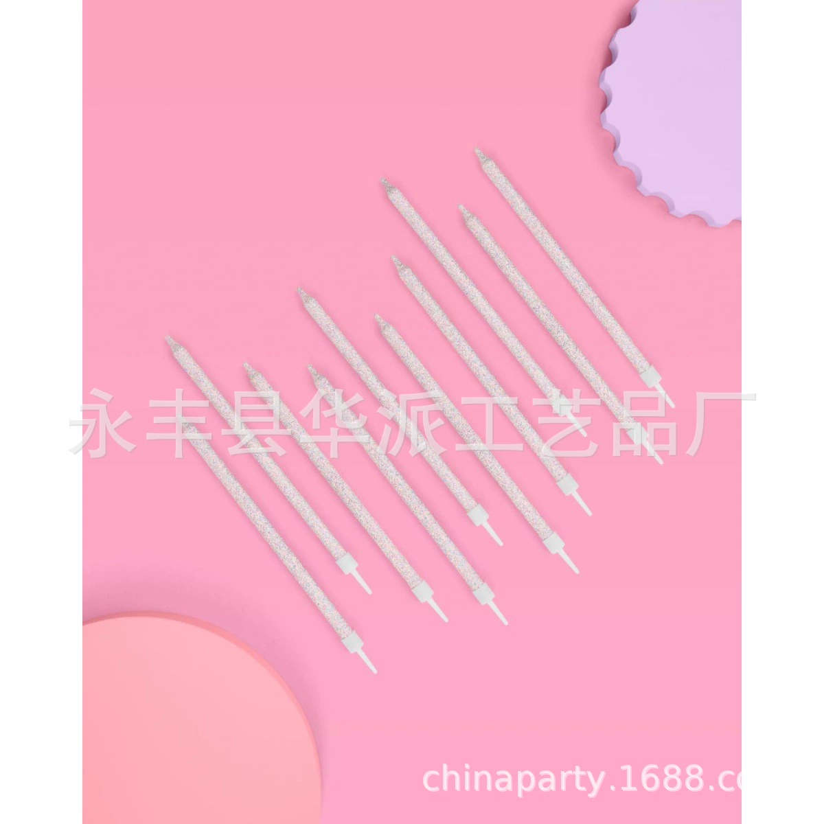 Радужный блестящий торт для вечеринки, свеча для девичника, украшение для торта