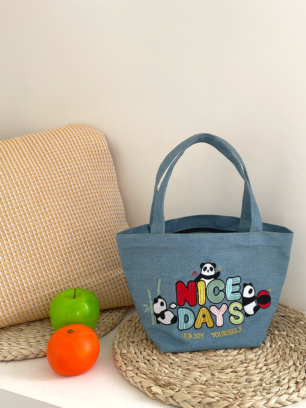 Panda Park-Denim superficial