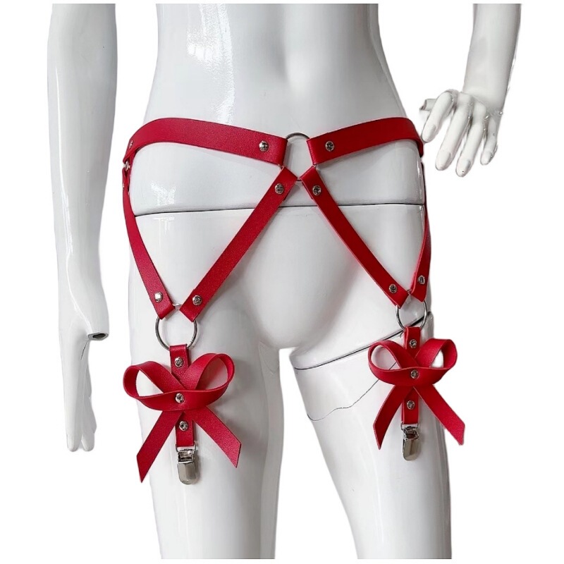 Hot Garter Belt Special Stockings Socks Retro Sexy Women Garter Belt Bow Metal Duckbill Buckle