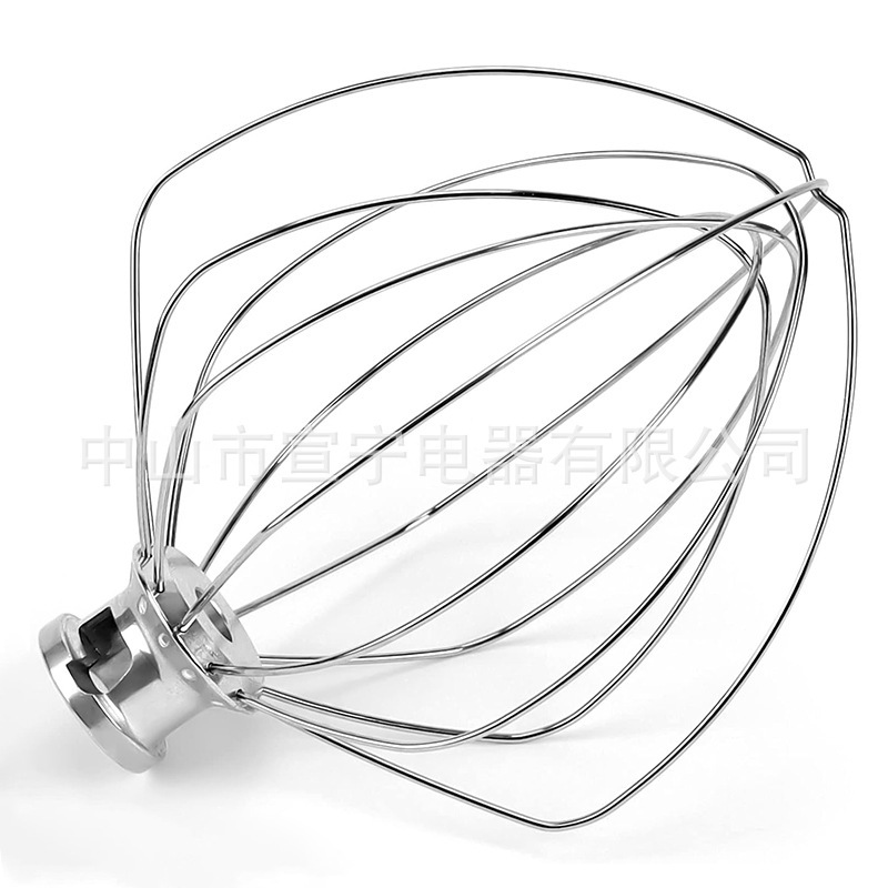 Suitable for Knitchenaid 6Quart Adjustable Vertical Mixer 6-Wire Egg Beater Kn256Ww Replacement