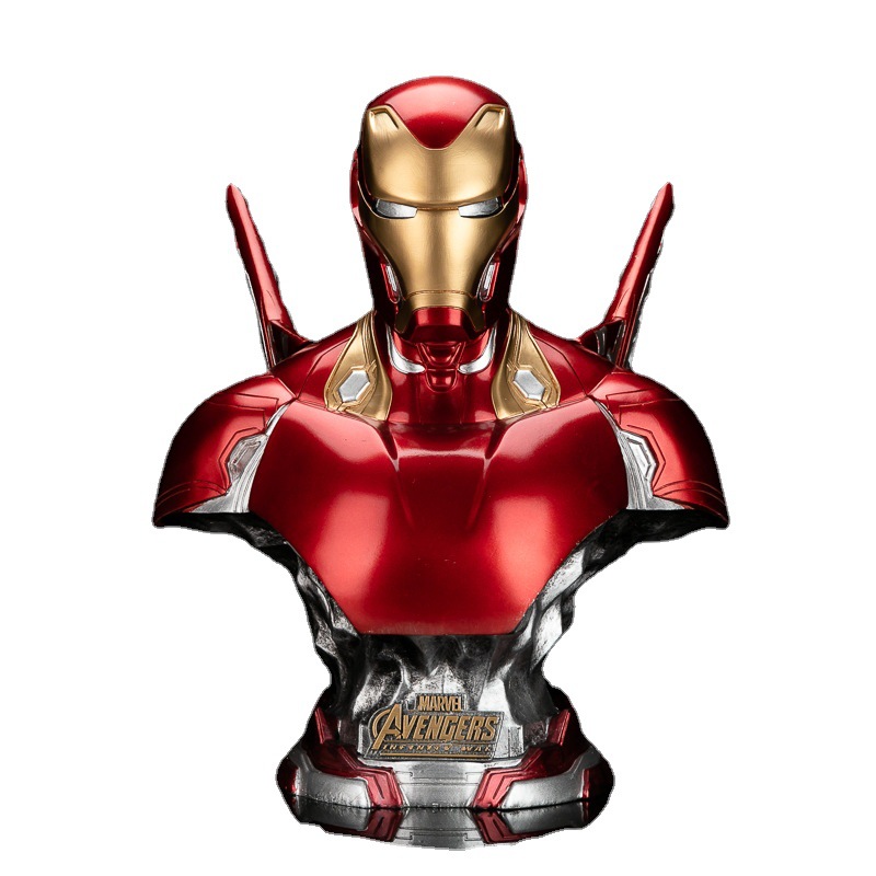 MK50 Iron Man bust GK resin model Avengers Alliance bust statue animation film and television handmade