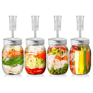 For Mason jar Fermentation cap + air valve suit Fermentation Kit Airlocks Mason