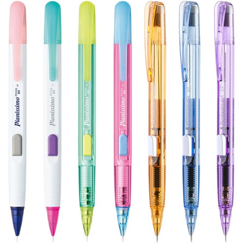 Japan's Paitong PD105T mechanical pencil primary school students' side-pressing automatic pencil 0.5/0.7mm transparent pen holder