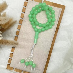 33 12 PCT 99 8 PCT luminous acrylic Arab Muslim prayer rosary tasbih