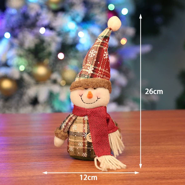 Burlap doll (Standing snowman)
