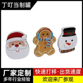 定制小铁盒 迷你马口铁圣诞异形包装收纳创意小铁盒 模具齐全