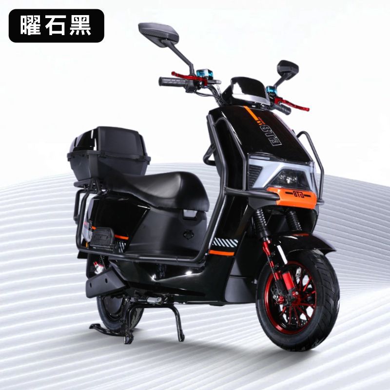 옵시디언 블랙 스포츠 버전 - 60V 5 블랙 골드 그래핀 대형 배터리 - 22Ah 듀얼 디스크 브레이크 1500와트 배터리 수명 킹