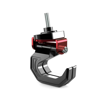 Universal modified eagle claw double hook for motorcycles and electric vehicles, aluminum alloy front-mounted metal hook for Niu Nine (Motorcycle tail) - aluminum-alloy-red-one-load-bearinganti-corrosion-and-anti-rust