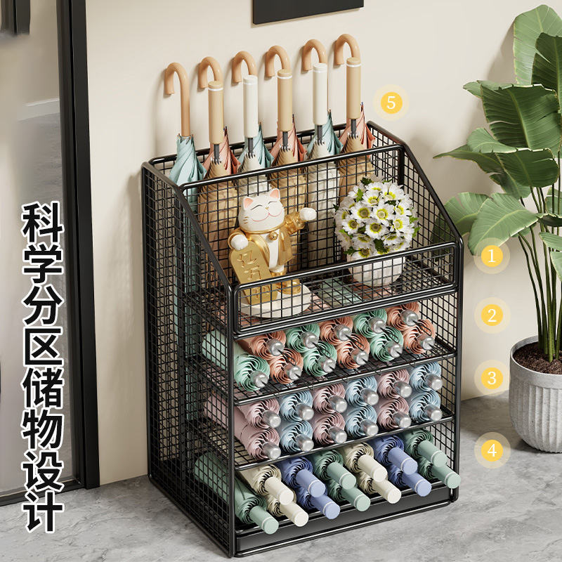 雨伞收纳架商用酒店大堂入户门口雨伞放置架教室沥水伞架子置物架|undefined