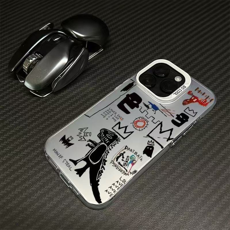 Nuevo dinosaurio divertido para iPhone 16 funda para teléfono móvil Apple 15promax/14 personalidad 13pro12 Europa y América