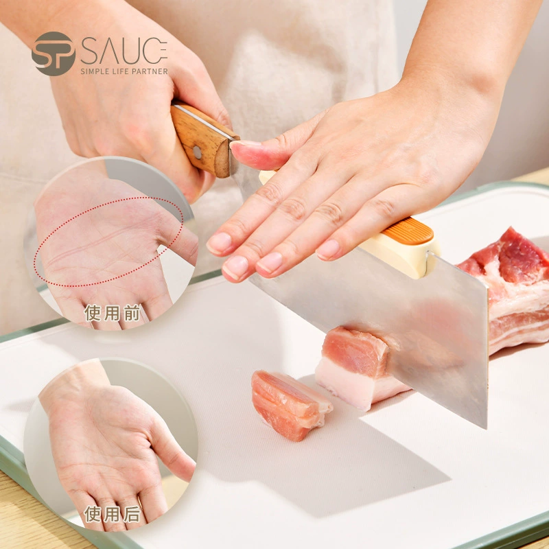 Инструмент для заточки ножей для домашней кухни, новая модель для быстрой заточки кухонных ножей, точилка для ножей для резки овощей с защитой для рук.