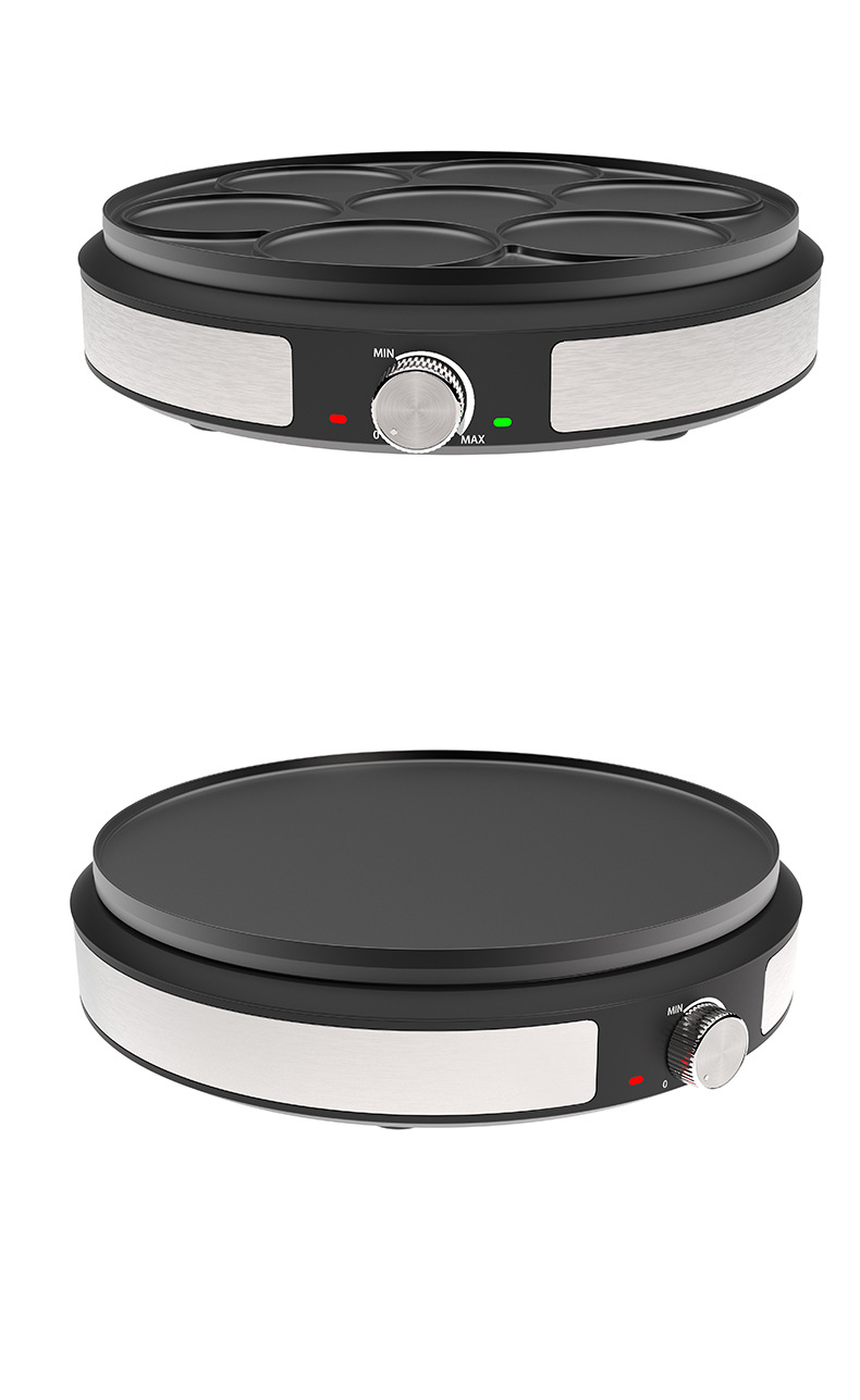 Grensoverschrijdende dunne multifunctionele loempia-, crêpe-, pannenkoeken-, frituur- en grillmachine_voghion.com