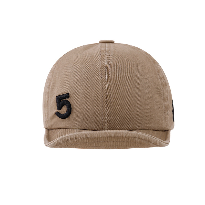 Corea del Sur compra ropa infantil para niños niñas sombrero casual 2024 otoño simple base retro corto gorro de periódico para niños