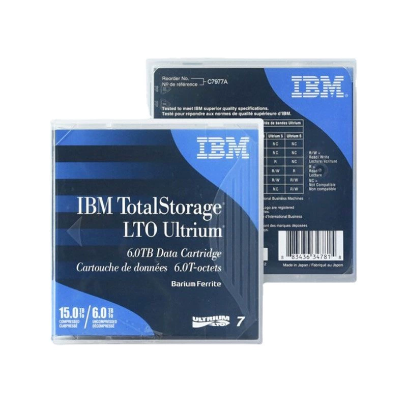 Лента резервного копирования данных IBM LTO7 Ultrium 7 38L7302 6-15 ТБ