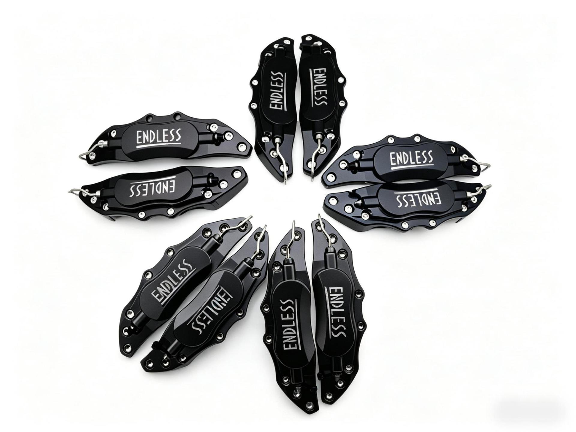 Universal brake caliper cover modification parts for cars, aluminum alloy painted car accessories, caliper cover wholesale