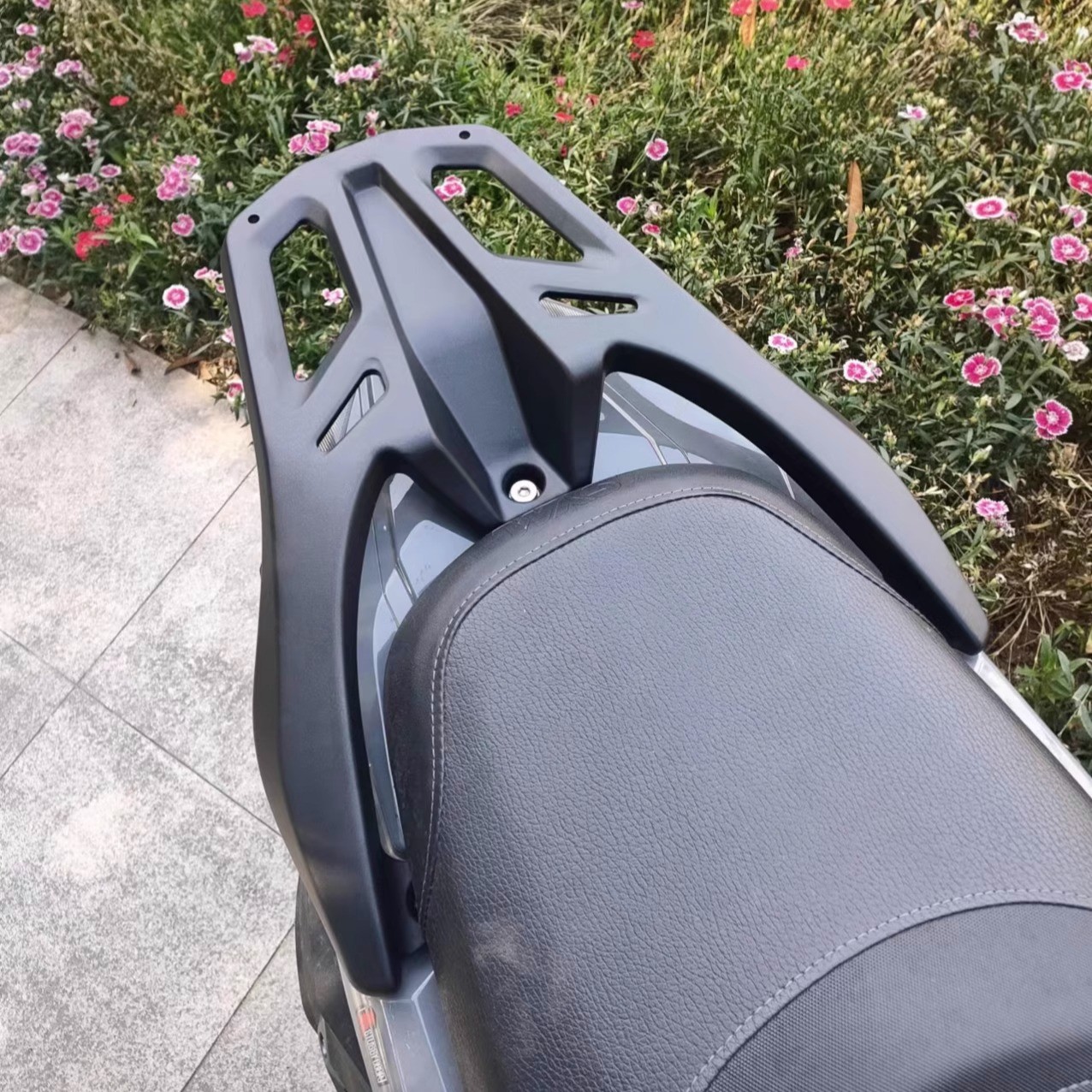 Sanyang Zhuyi150X trasera trasera estante modificado (Zhuyi150 general) estante trasero de la motocicleta trasera trasera