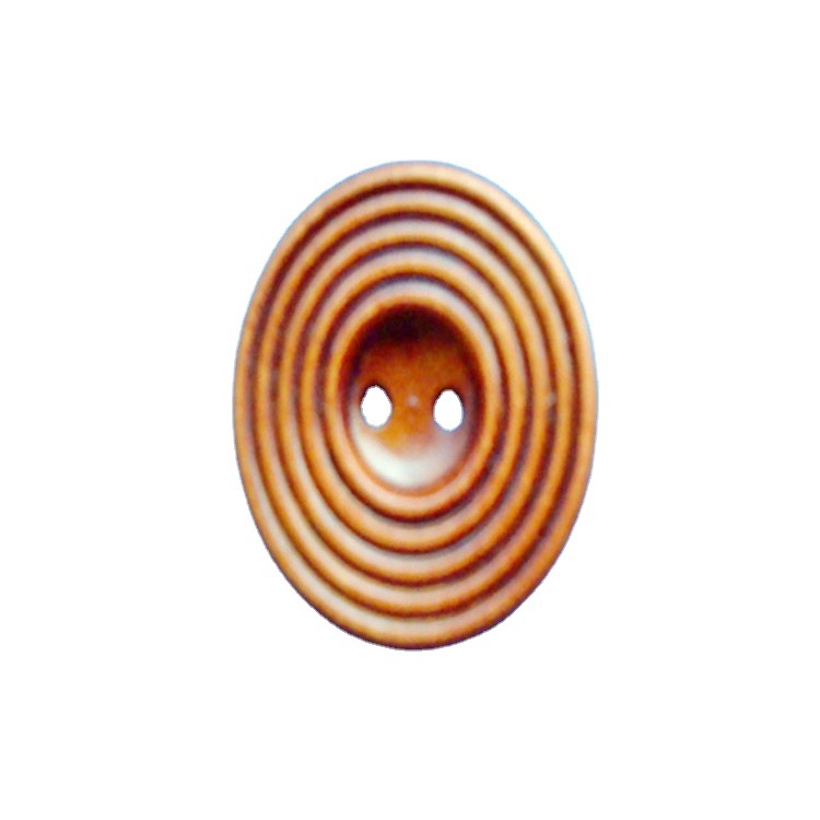 天然木头钮扣木质激光细边木头纽扣子 圆形圆边四眼彩色diy儿童扣