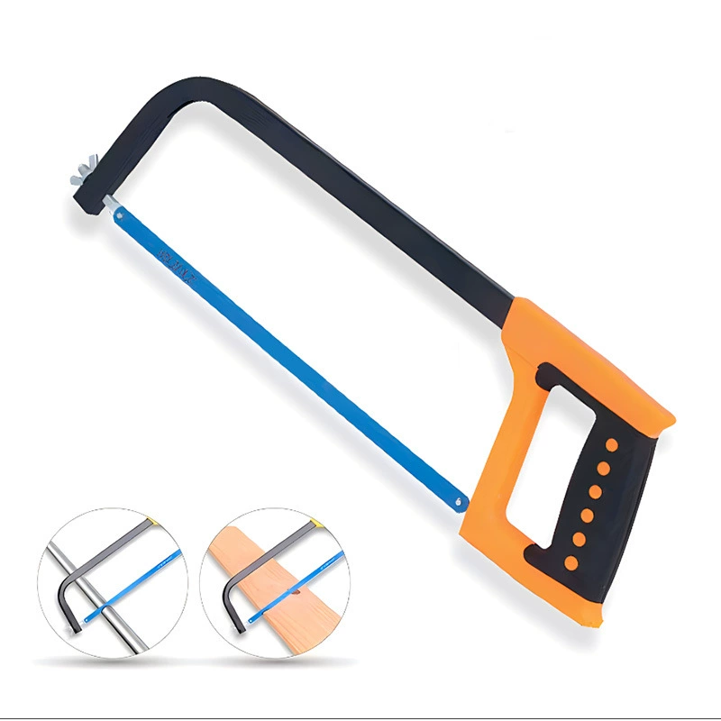 Подлинная ручная стальная пиловая рама 300mm утолщение ручная с бытовой резки стальная пила лук металлическая ручная пила 12 дюймов стальная пила