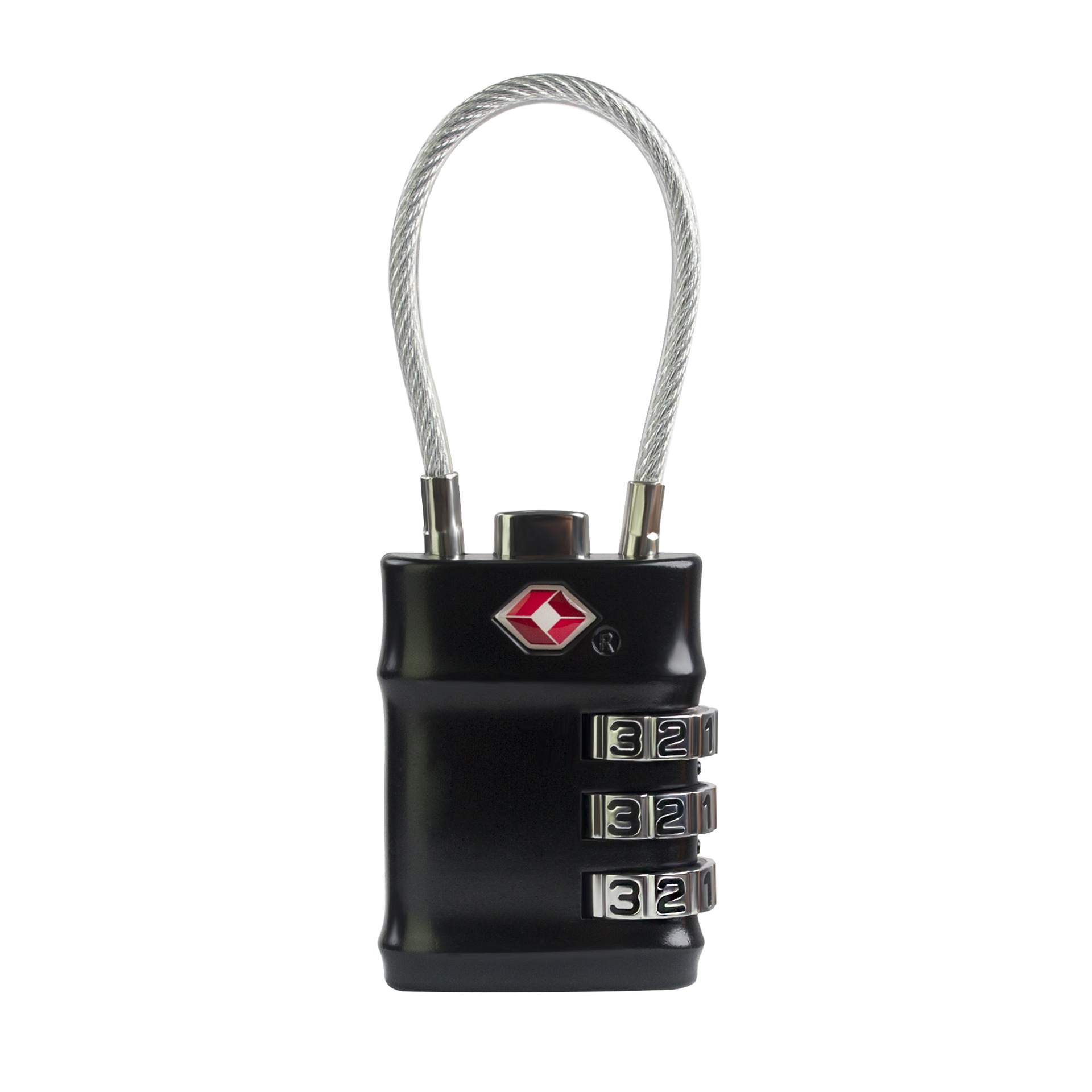 Customs Lock Zinc Alloy Travel Bag Gym Wire Rope TSA Customs Password Padlock Password Lock 14ST 5