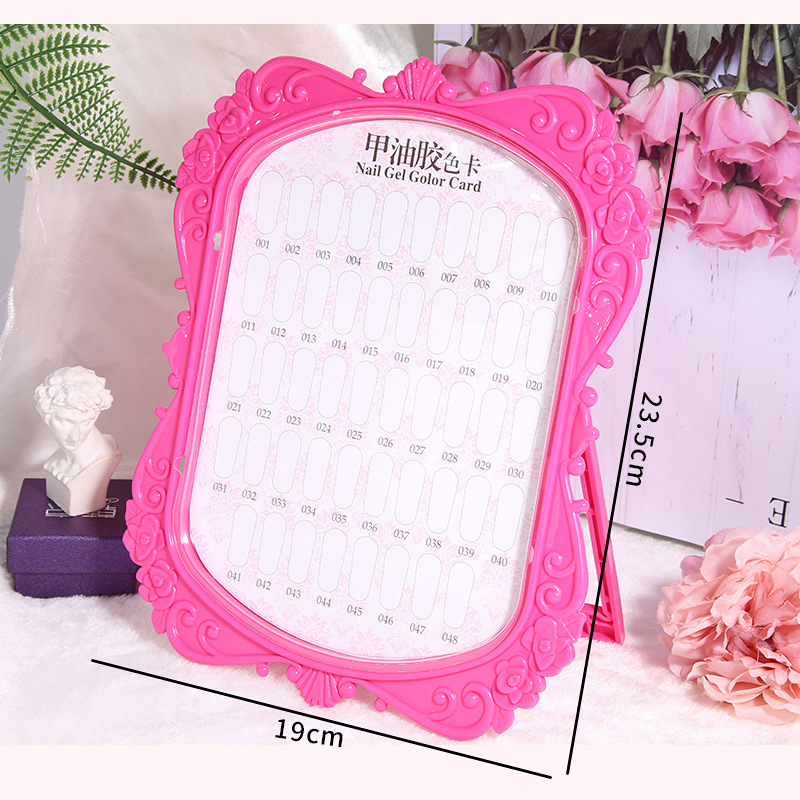 European-style rose red display board/1
