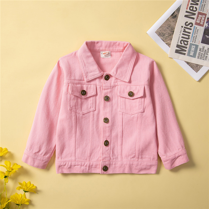 Fashion Solid Color Polyester Girls Clothing Sets display picture 3