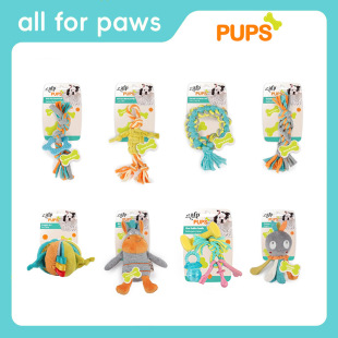 AFP Dog Knot Toy Solicator Molar Teeth Voice Baby Small Dog Pet Supplies Comfort Companion Toy