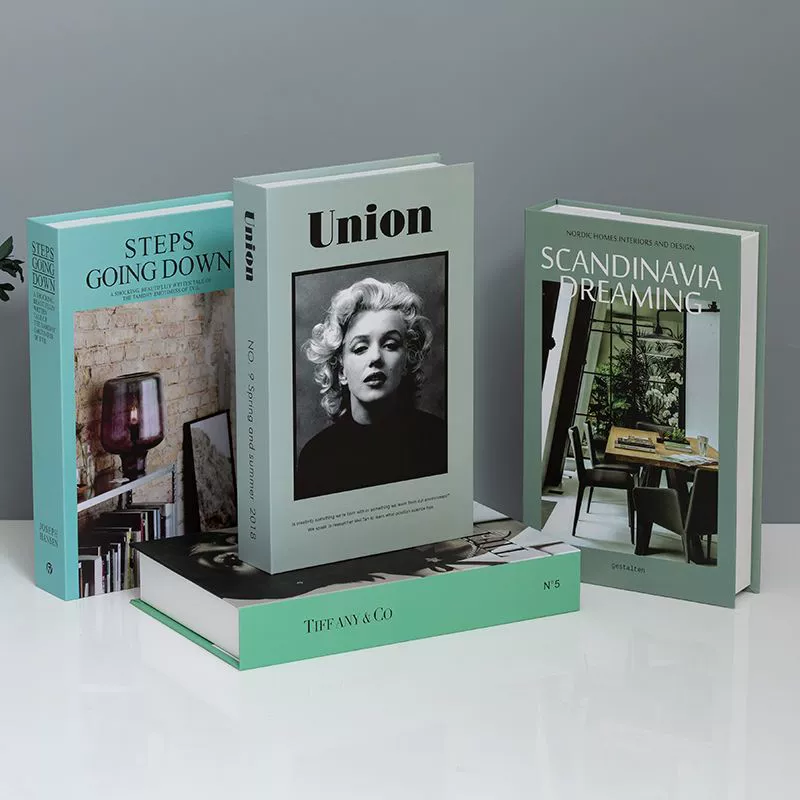 Коробка, украшения, книжная полка, креативные реквизиты