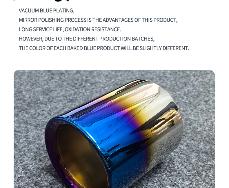 Suitable for Mazda CX-5CX4CX3 CX7 CX8 Atez special car modified exhaust pipe tail throat