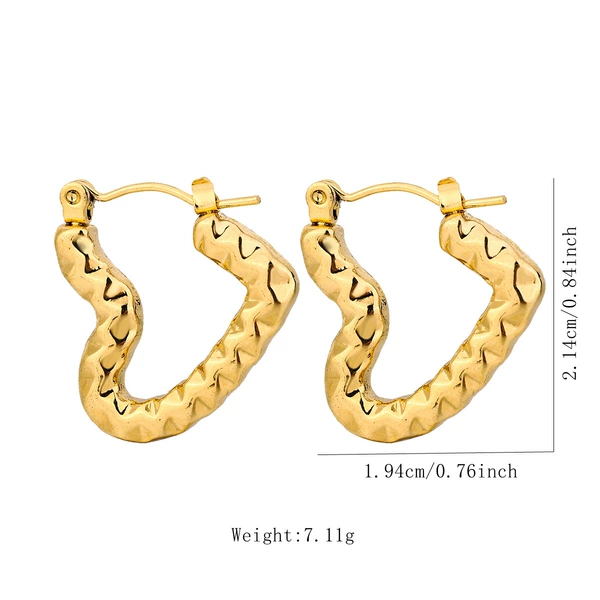 A pair of love piercing a pair of fy6015