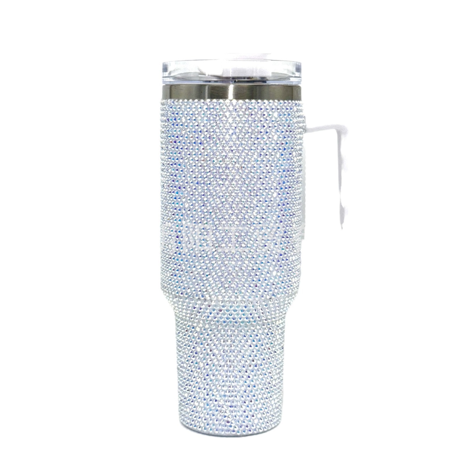 Taladro pegado nuevo mango transfronterizo de 40oz taza de coche con mango taza de hielo de gran capacidad taza de paja de vacío agua de coche