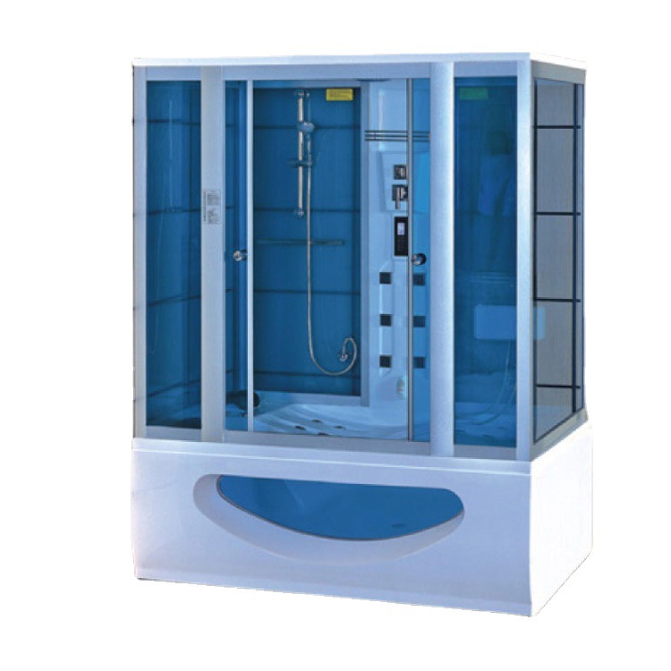 Baño integrado baño de vapor ducha acrílico doble bañera de doble uso surf masaje baño integrado