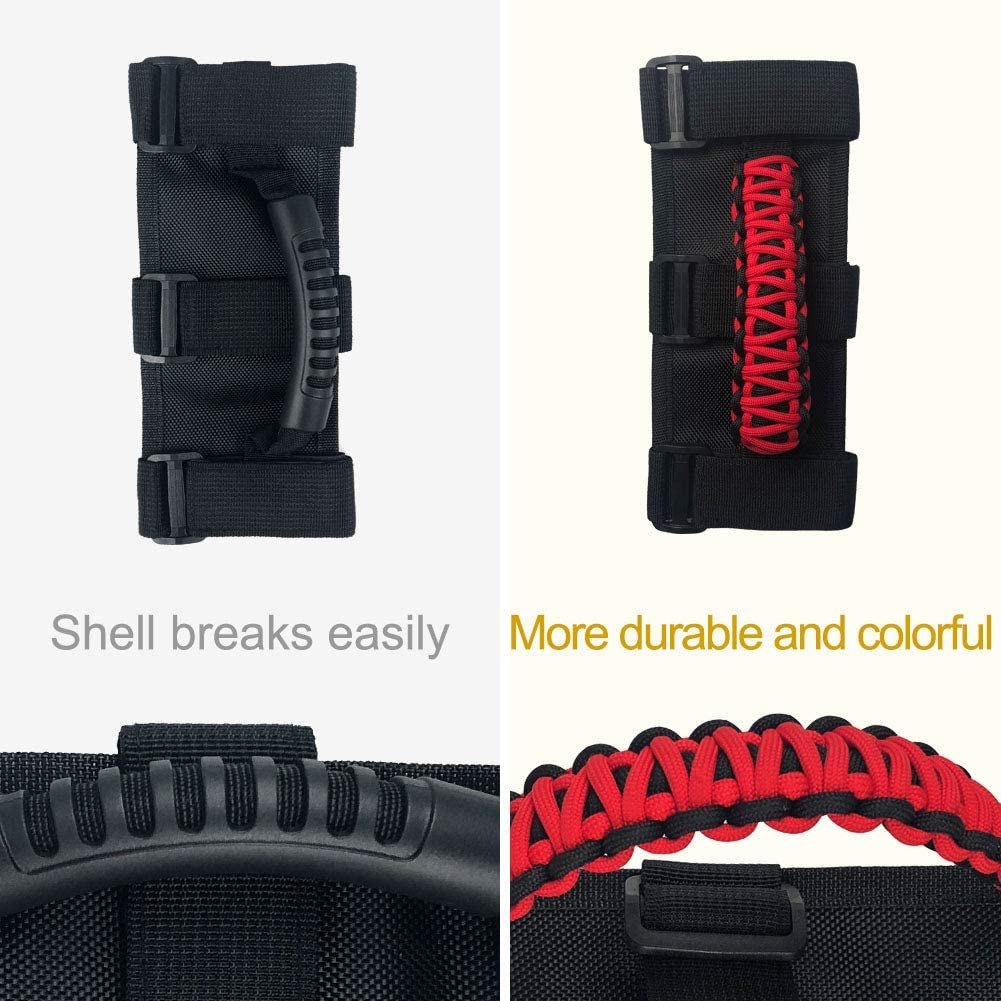 Car modified Wrangler off-road vehicle handle bus roof handle woven handle car armrest