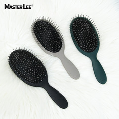 亞馬遜氣墊梳橢圓鋼針氣囊梳家用美發蓬鬆氣囊梳頭皮按摩梳子批發