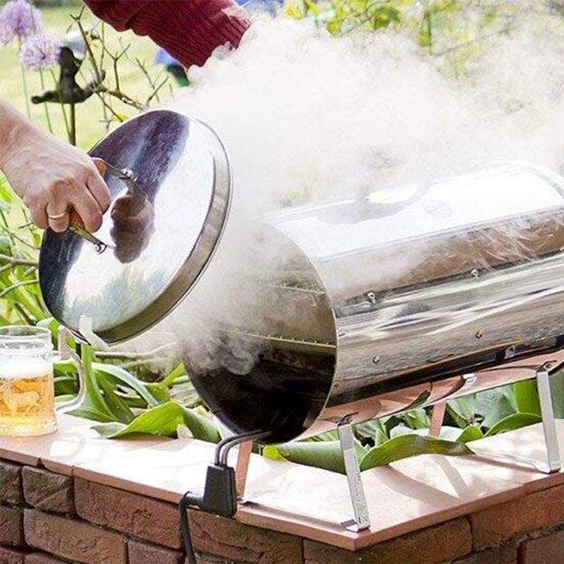 Certificación CE horno de pescado fumado horno de acero inoxidable horno de barbacoa horno de cocción horno de ahumado horno de barbacoa sin humo