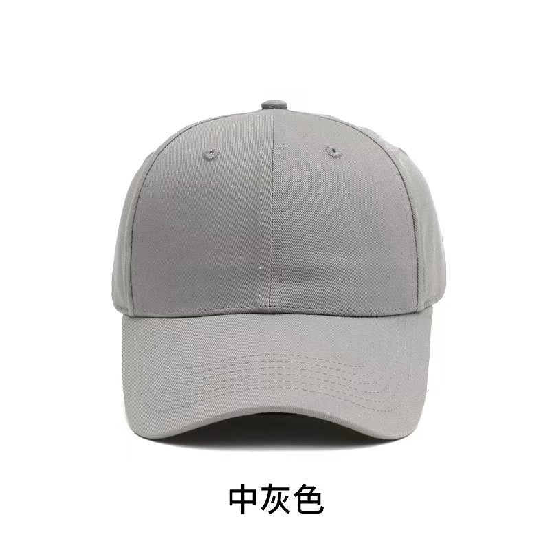 Gorra de béisbol de seis paneles de algodón puro, gorra publicitaria con logotipo personalizado bordado, gorra de sol para viajes al aire libre