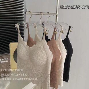 Sexy soft bra, comfortable underwear as outerwear, tank top, beautiful back