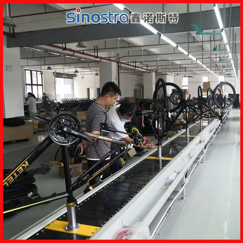 Шэньчжэньский источник завод продает автоматическую конвейерную линию ЦЕПНОЙ ПЛИТЫ, линию сборки велосипедов, линию сборки мотоциклов