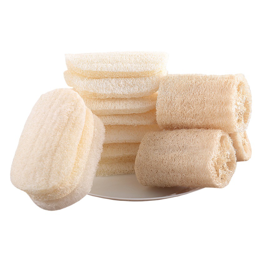 Natural antiadherente aceite esponja de Loofah lavavajillas estropajo esponja Loofah artefacto Loofah tendón melón de agua esponja para lavar platos esponja